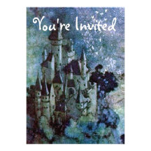 Fairy Land Castle Invitation