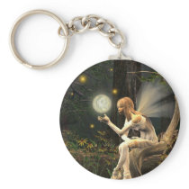 Fairy light ball Key chain