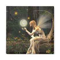 fairy light Ball Magnet