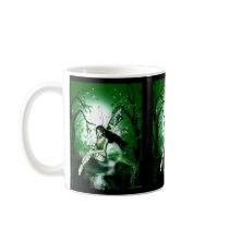 Fairy Magic Green Coffee Mugs