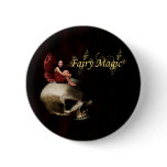 Fairy Magic Halloween Fairy Button
