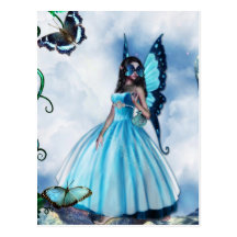 Fairy Masquerade Ball Post Card