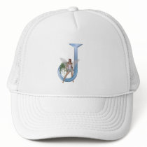 Fairy Monogram J Hats