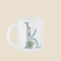 Fairy Monogram K mugs