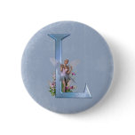 Fairy Monogram L Button