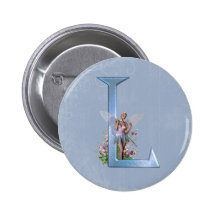 Fairy Monogram L Button