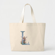Fairy Monogram L Canvas Bags