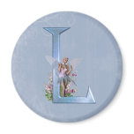 Fairy Monogram L Magnet