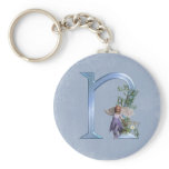 Fairy Monogram N Key Chains