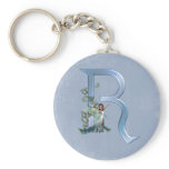 Fairy Monogram R Key Chains