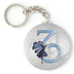 Fairy Monogram T Key Chains