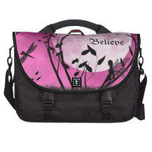 Fairy moon believe computer bag