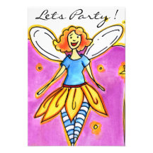 Fairy Notes Personalized Invitations