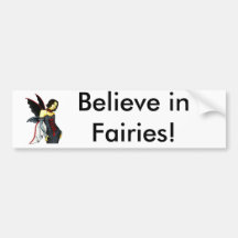 FAIRY OF DARKNESS BUMPER STICKER