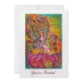 FAIRY OF IRIS pink  yellow red green red Invite