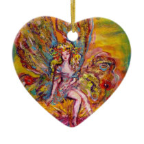 FAIRY OF IRIS VIBRANT PURPLE AMETHYST Gem Christmas Ornaments