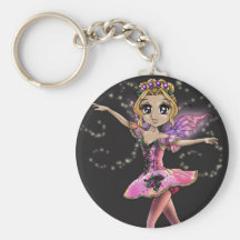 Fairy of the Enchanted Garden Keychain