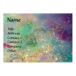 FAIRY OF THE FLOWERS,teal blue green Business Card Templates