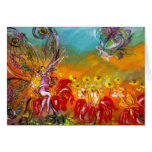 FAIRY OF THE RED FLOWERS CARD