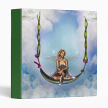 Fairy on a Swing  Binder