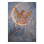 Fairy on the Moon Greeting Cards
