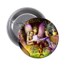 Fairy Painting by Fitzgerald Pin