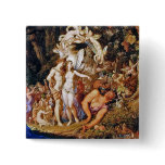 Fairy Painting "Oberon and Titania" Buttons