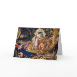 Fairy Painting "Oberon and Titania" Greeting Card