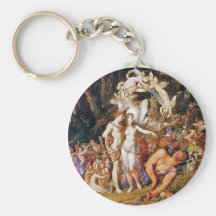 Fairy Painting "Oberon and Titania" Key Chain