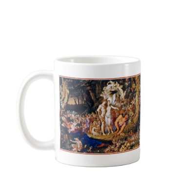 Fairy Painting "Oberon and Titania" Mug by Aquavel