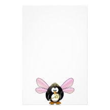 Fairy Penguin Custom Stationery
