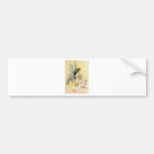 Fairy Princess Is Dressed By Pixies Bumper Sticker