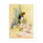 Fairy Princess Is Dressed By Pixies Post Cards