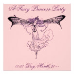 Fairy Princess Party Invitations