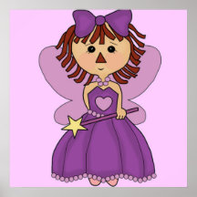 Fairy Princess Poster mural 35 x35