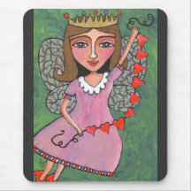 Fairy Queen of Hearts - mousepad