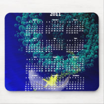 Fairy Ride Mousepad Calendar