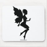 Fairy Silhouette Pose 29 Mouse Pads