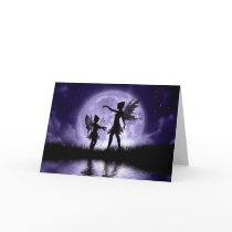 Fairy Sisters Greeting Card