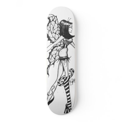 Fairy Skateboard by FathanArt