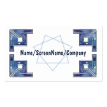 Fairy Star Septagram Introduction/ Business Card Template