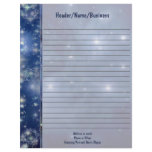 Fairy Star Septagram Lined letterhead