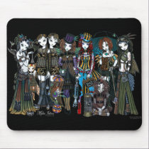 Fairy Steampunk Circus Whimsical Fairy Mouspad mousepads