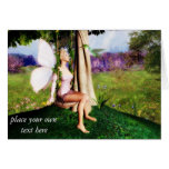 fairy swing card
