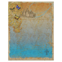 Fairy Tale Castle Stationery Letterhead