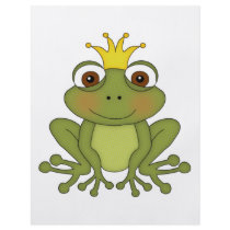 Fairy Tale Frog Prince with Crown Full Color Flyer