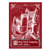 Fairy Tale Storybook Wedding Place Cards Business Card Templates