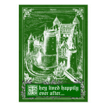 Fairy Tale Storybook Wedding Place Cards Business Card