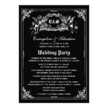 Fairy Tale Storybook Wedding Programs Personalized Announcements