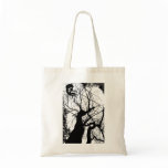 FAIRY WEBBY TREE B&W CANVAS BAGS